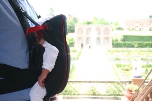 15 minutes into the tour, she's out!