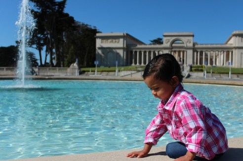 The front area of the Legion of Honor