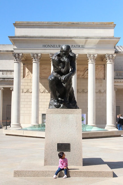 Admiring The Thinker