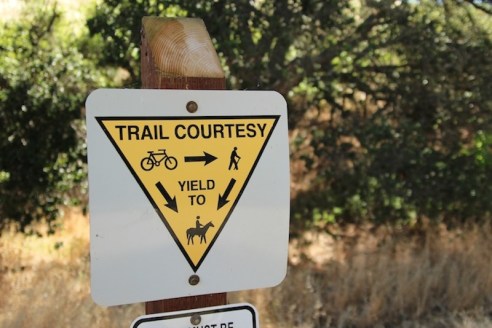 Be sure to heed this sign! And please...pick up after your dog.